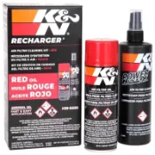 ［T1 Racing台灣授權經銷]K&N 99-5000美國進口高流量空濾清潔組(噴式保養劑+清潔劑)  正品現貨含保固