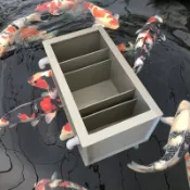 PP塑料大型加厚靜音過濾槽 魚缸箱 錦鯉池 魚池魚缸過濾器定製過濾箱
