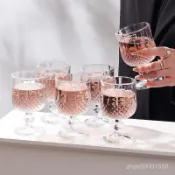 臺灣🚍8H出🉑紅酒杯高腳杯幹邑杯葡萄酒香檳杯威士忌酒杯杯玻璃杯 FEAV