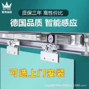 智能自動門電機 電動軌道平移門 感應玻璃門機組 靜音馬達 紅外線感應 遙控開關 家庭玄關 商辦大門 台灣現貨
