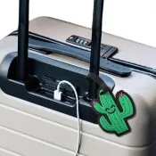 【kurumapop】卡通造型行李吊牌(旅行箱掛牌 行李箱名牌 登機托運吊牌 防丟姓名掛牌)