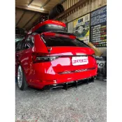 Skoda superb R版後下巴專用擾流板