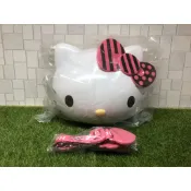 【S1011】SANRIO HELLO KITTY三麗鷗明星系列凱蒂貓造型爆米花桶