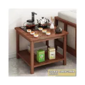 (店+)【安安家具】客廳角落邊幾 小茶幾 簡約傢用邊櫃 沙髮邊桌 側邊小方桌 北歐陽臺角幾 置物架 茶幾桌 茶桌 實木方桌