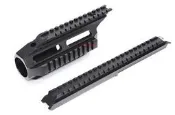 【甲武】GHK AUG CNC魚骨護木軌道 套裝組 ( AUG A3風格 )