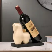 紅酒架 葡萄酒架 烈酒架 酒架  紅酒收納 展示架 玻璃瓶架 馬上有錢創意紅酒架擺件輕奢高檔客廳家居餐邊櫃電視櫃酒櫃裝飾