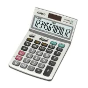 (店+)【CASIO 卡西歐】12位數 雙電源可掀式商用計算機JW-120MS