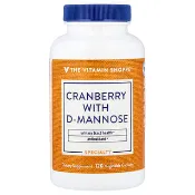 【iHerb】The Vitamin Shoppe, 含 D-甘露糖的蔓越莓，120 粒素食膠囊