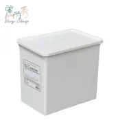 【台灣出貨】日系 洗衣粉盒 洗劑分裝盒 密封蓋盒 收納盒 無印風 白色密封盒 小蘇打粉盒 洗衣球盒裝 麗尚秀【I063】