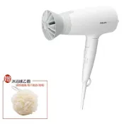 【PHILIPS 飛利浦】限量特價+贈浴沐球 BHD378 輕量溫控護髮吹風機 晨露白