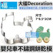 餅乾模【娃娃車】餅乾切模 糖霜餅乾模具 可參考wilton蛋白粉 色膏 食用色素 翻糖 色素筆 不鏽鋼餅乾模型 卡通 