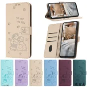 可愛防摔掀蓋皮套 手機殼小米14T 小米13T pro 小米15 Ultra Redmi 紅米 note9 翻蓋保護殼