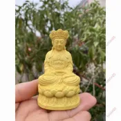 特惠⚡黃楊木精雕清水祖師人物神像擺件家居寺廟車載裝飾道家蓬萊祖師爺