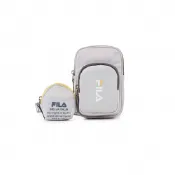 【FILA】休閒 斜肩包 配件 小包 包包 -BMY-9008-GY