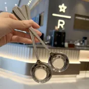 不鏽鋼平底螺螄粉勺子吃飯喝湯拌飯家用精緻ins風 WVGR