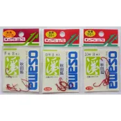 ~彤彤釣具~【魚鉤】（買10送1）OSAMA 秋田狐 紅色