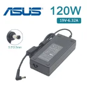 充電器 適用於 華碩 ASUS 電腦/筆電 變壓器 5.5mm*2.5mm【120W】19V 6.32A 長方型