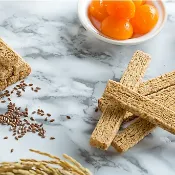經典鹹蛋黃酥棒/亞麻籽酥棒(200g/包)