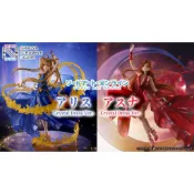 【慢活同盟】 eStream 刀劍神域 亞絲娜 愛麗絲 水晶禮服 特典背景 SSF 全新未拆