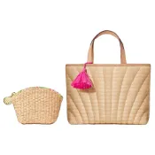 【雅詩蘭黛ESTEE LAUDER】編織手提包+小包