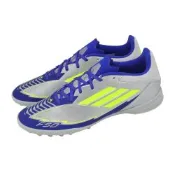 adidas 愛迪達 足球鞋 F50 League TF Messi 男鞋 銀 藍 輕量 梅西 人造草皮 IH0919