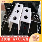 臺灣出貨 1至12孔亞剋力冰淇淋展示架甜筒架冰激淩筒支架捲架脆筒架