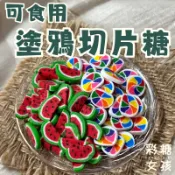 🔥台灣現貨🔥 塗鴉糖 ／可食用裝飾糖 西瓜 萬聖節 聖誕節 手工糖果 糖片 切片糖 杯子蛋糕 蛋糕裝飾