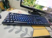 賽睿APEX M500 櫻桃紅軸104鍵 機械鍵盤 辦公鍵盤