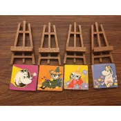(hpe保留BC勿下)Rement re-ment 食玩 盒玩 扭蛋 moomin 姆明 嚕嚕米 嚕嚕咪 畫冊收藏 畫框