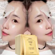 🌸隔日到貨 蝸牛黃金面膜 100%正品保證 韓國進口原材料 天絲護膚品 精華面膜 蝸牛補水保濕面膜 面膜 補水面膜