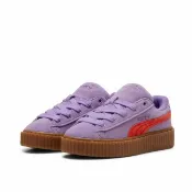 PUMA 彪馬 雷哈娜 聯名 FENTY x Creeper Phatty 女鞋 麵包鞋 紫紅 焦糖底 厚底(39640303)