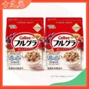 【香艾兒精選】日本進口Calbee卡樂比原味水果麥片 早餐即食穀麥片 沖泡代餐 混合口味無果乾燕麥片 可可梅味 營養早餐