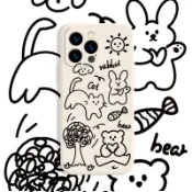 簡筆綫條小貓 OPPO A6S A3X A5X A6X A91 A92S A96 A97 A98 A79 軟殼 手機殼