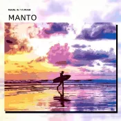 衝浪｜Manto【台灣製造】有釘好內框數字油畫