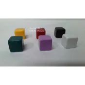 【雙子星】六面空白骰子 6面 空白骰子 15x15x15mm Dice 適用 桌遊 紙牌 玩具 播棋 教學 幼教 童玩