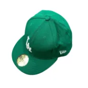 【DOKODEMO】NEW ERA 59FIFTY 六片式棒球帽，綠色，古著