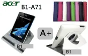 【A+3C】宏碁B1 A款 旋轉皮套 Acer Iconia B1-A71 支架皮套 A71 保護套 保護貼 送超值4選1