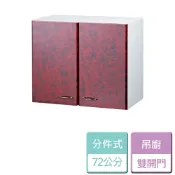 晶廚廚具生活館 【分件式廚具】不鏽鋼分件式廚具 NST-72吊廚 - 本商品不含安裝
