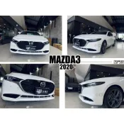 小亞車燈-全新 MAZDA3 2020- 4代 4門 4D 原廠型 副廠 前保桿 素材 不含配件 前保