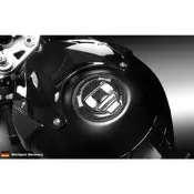 摩托車改裝DMV 寶馬 BMW R1200GS F800R F650GS G650GS RR真碳纖維油箱蓋貼卡夢油箱蓋貼