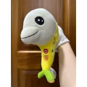 （二手）台灣製 量子音樂蕉香海豚寶寶 模擬子宮聲音 海豚玩偶 安撫音樂玩偶 新生兒必備 寶寶安撫娃娃 音樂玩具 嬰兒必備