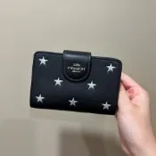 🇺🇸代購｜黑長夾現貨秒出｜COACH實拍 星星長夾/短夾 手挽包