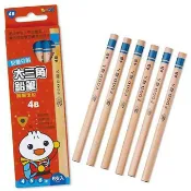 [環球Online] 【風車圖書】兒童分齡大三角鉛筆4B-FOOD超人