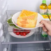 不銹鋼冰箱置物架 蔬菜盆架 分層置物架 多層放菜盤子架 省空間增高神器 層架 擱板 冷凍庫隔板