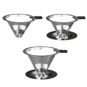 (店+)【熾咖啡】304不鏽鋼濾杯(手沖咖啡濾杯；1-2人份/2-4人份/600目)