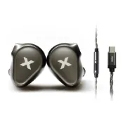 DUNU Titan X 10mm 動態驅動器入耳式耳機金屬合金外殼 3.5mm/TypeC 麥克風耳塞適用於發燒級
