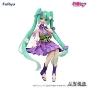 🈵299發貨預FuRyu 泡靣壓 VOCALOID 初音紫色波斯菊花仙子景品