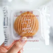 100個 蛋黃酥包裝袋子烘焙流心月餅雪花酥曲奇餅干一次性機封【不二雜貨】