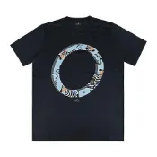 【HOTAI購】【PAUL SMITH】 簽字LOGO藍色立體PS圓圈搭斑馬PS純棉短袖T恤(男款/墨藍x多色)