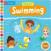 Busy Swimming (+QR Code/2022 Ed.)/好棒的游泳池/附音檔QRcode/Campbell Books eslite誠品